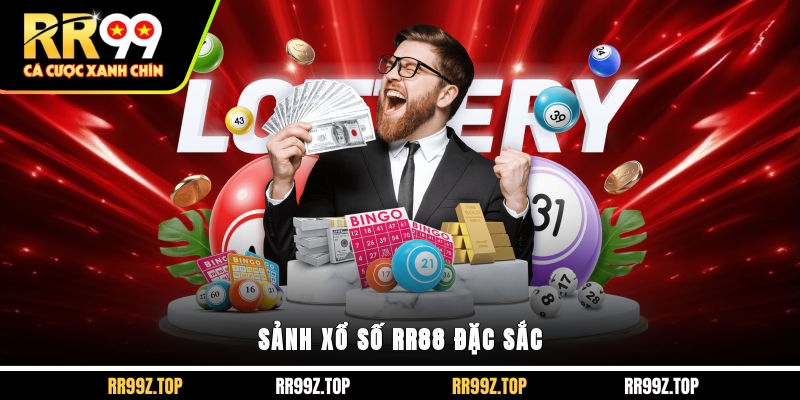 Sảnh xổ số RR88 đặc sắc